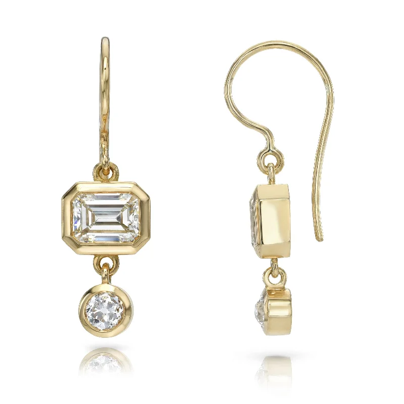 Bold Earrings For Fashionistas-PALOMA DOUBLE DROPS