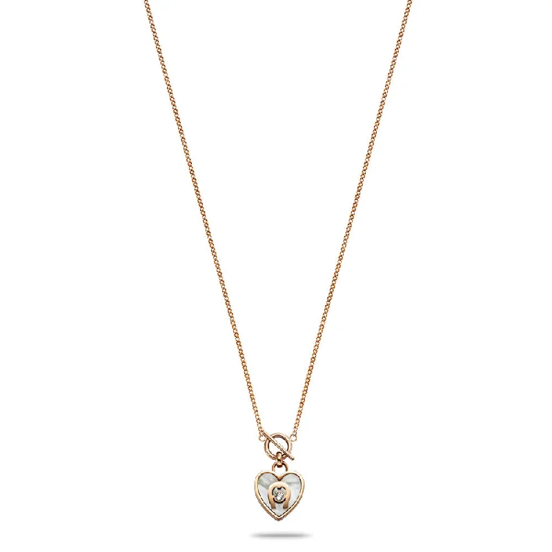 Dainty Gold Pendant Necklaces For Simple Style-Women Stainless Steel Necklace