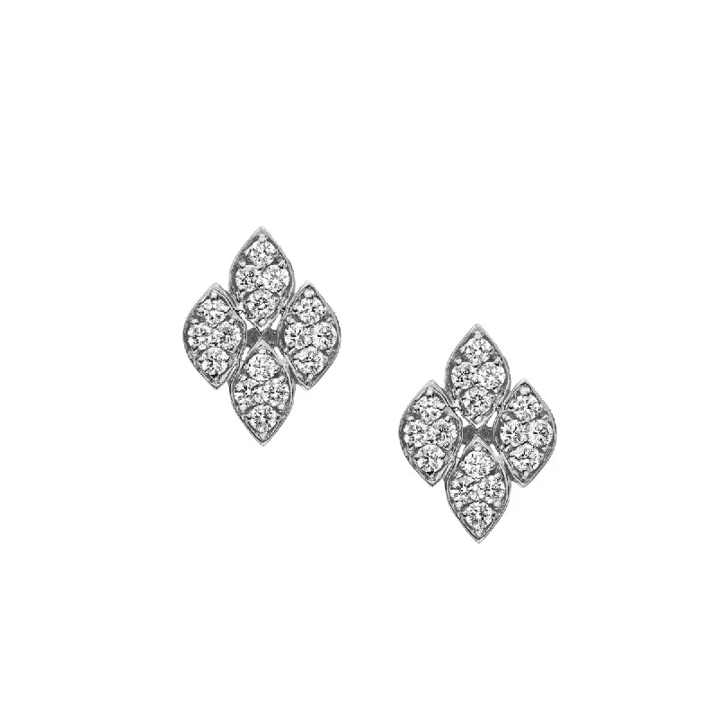 Modern Minimalist Earrings For Every Day-Darcy Diamond Stud Earrings