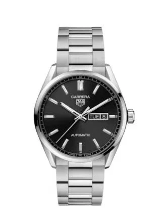 Watches With White Gold Plating-TAG HEUER 41 MM Carrera