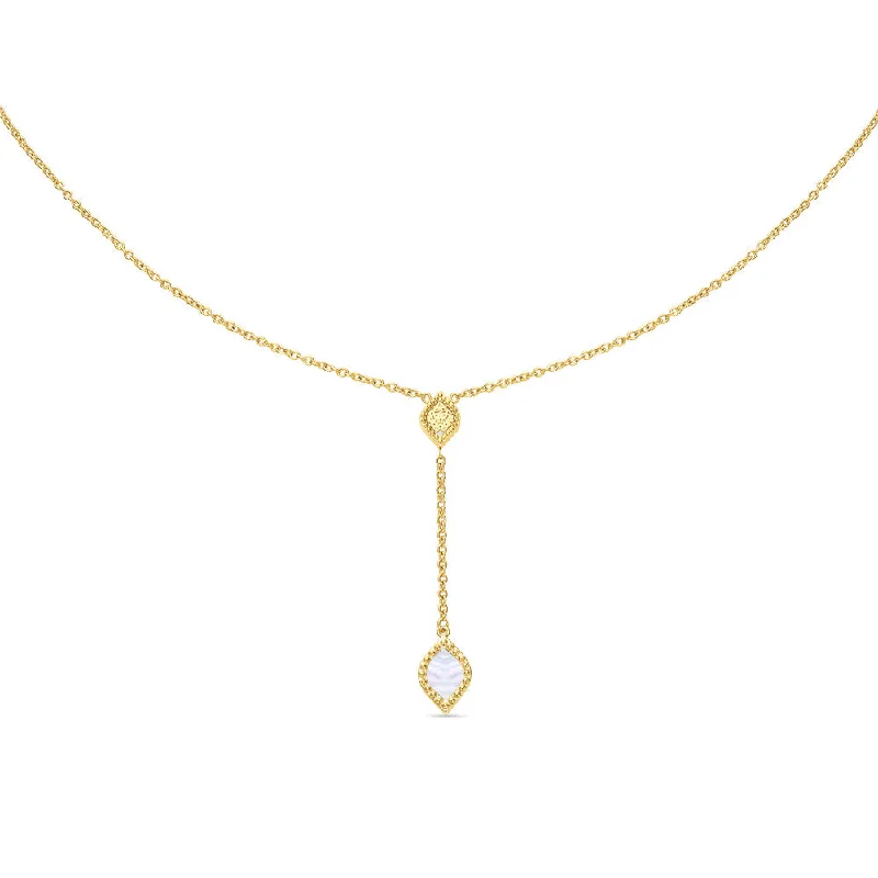 Classic Gold Pendant Necklaces For Everyday Glam-Women Esmeralda Gold Necklace