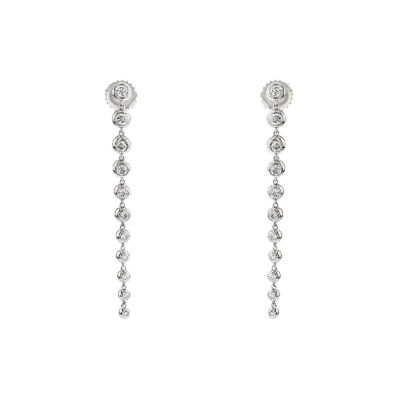 Fashionable Resin Earrings For Summer Look-Diamond Drop Earrings