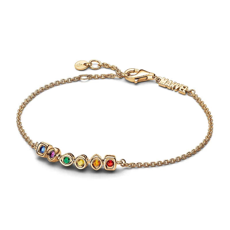 Bracelets With Sparkling Touch-Pandora Marvel The Avengers Infinity Stones Chain Bracelet 562960C01