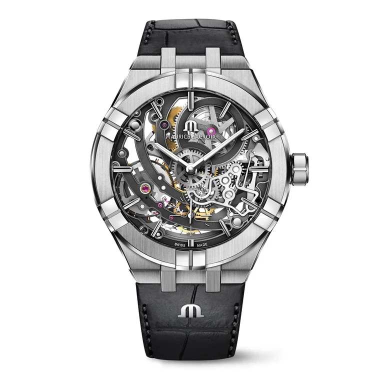 Watches With Star Designs-AIKON AUTOMATIC SKELETON