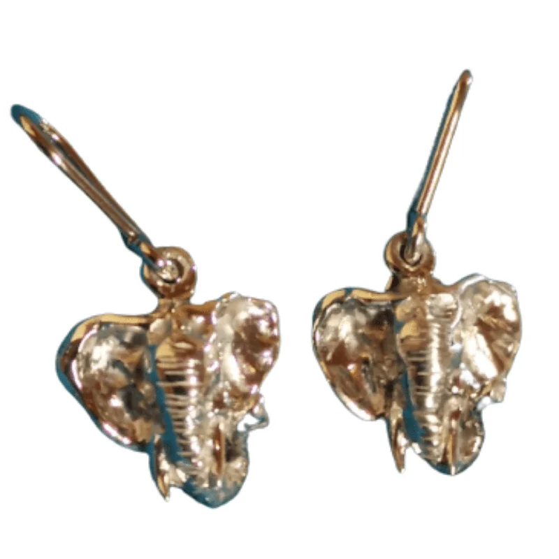 Fashionable Stud Earrings For Casual Wear-Elephant Face Earrings