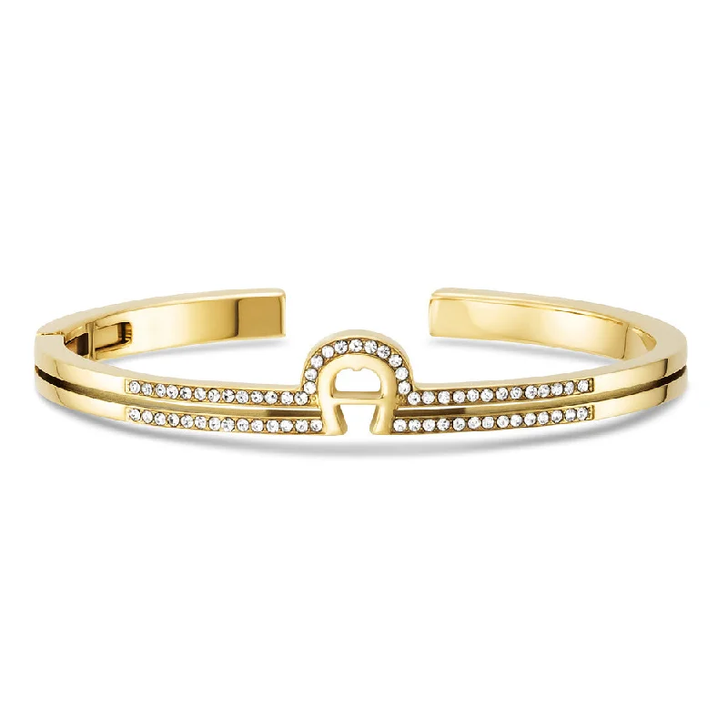 Bangles For Spring Trends-Women Novelty Gold Bangle