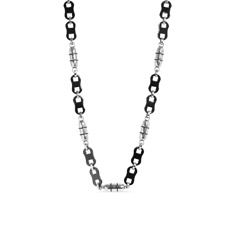 Elegant Layered Necklaces For Special Events-Stainless Steel Necklace / NKJ0009