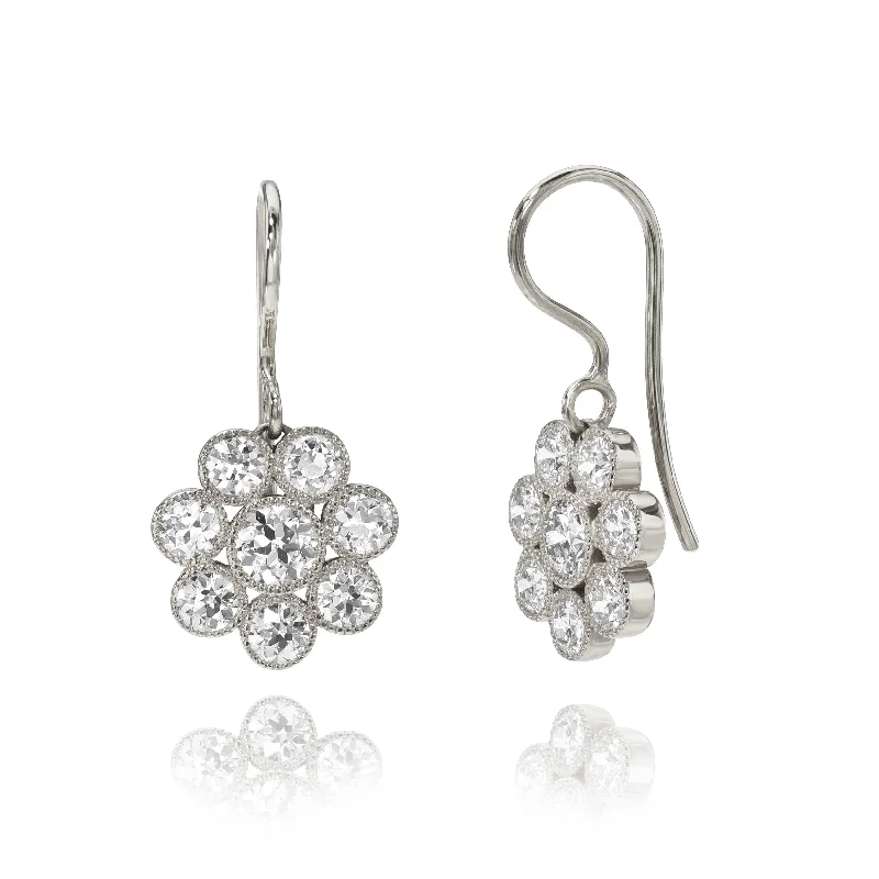 Statement Earrings For Holiday Fashion-FLORA DROPS