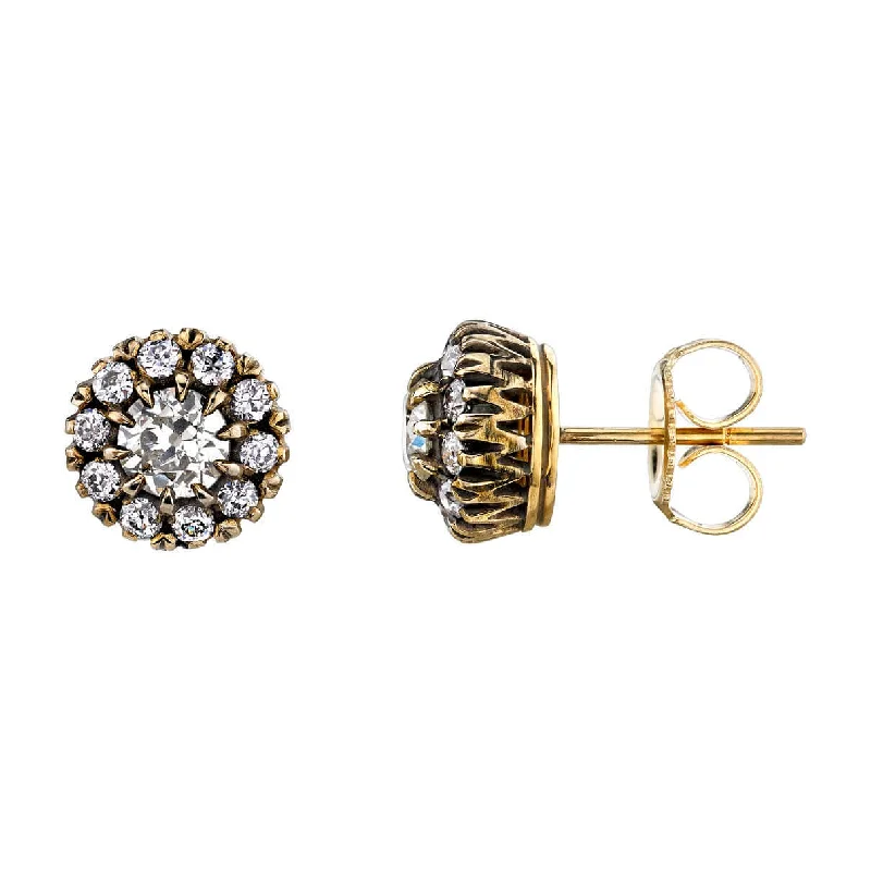 Stunning Crystal Drop Earrings For Weddings-TALIA STUDS