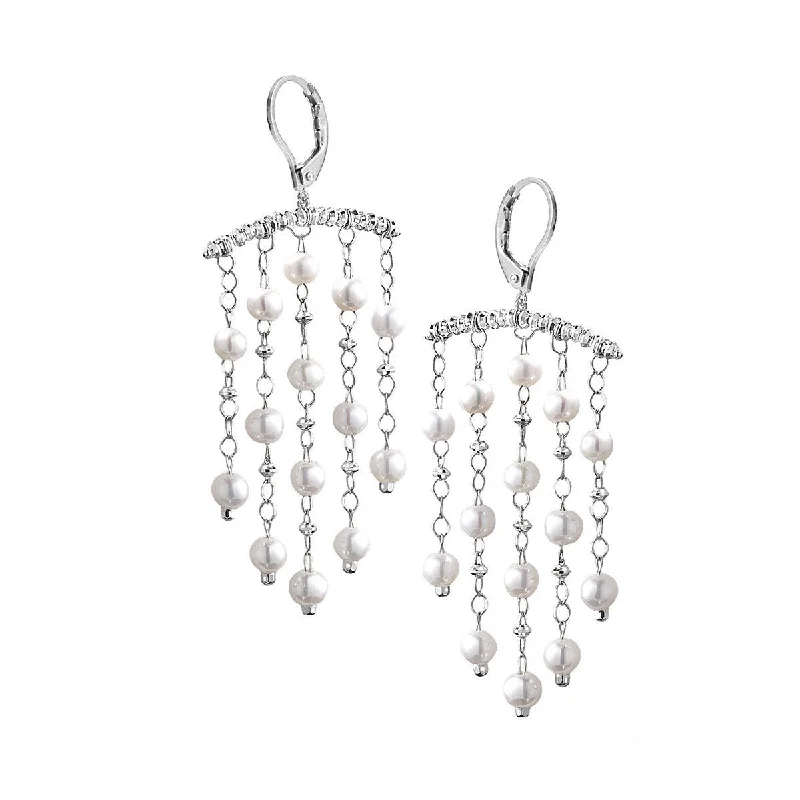 Unique Pearl Earrings For Timeless Style-Debut Bar Pearl Earrings