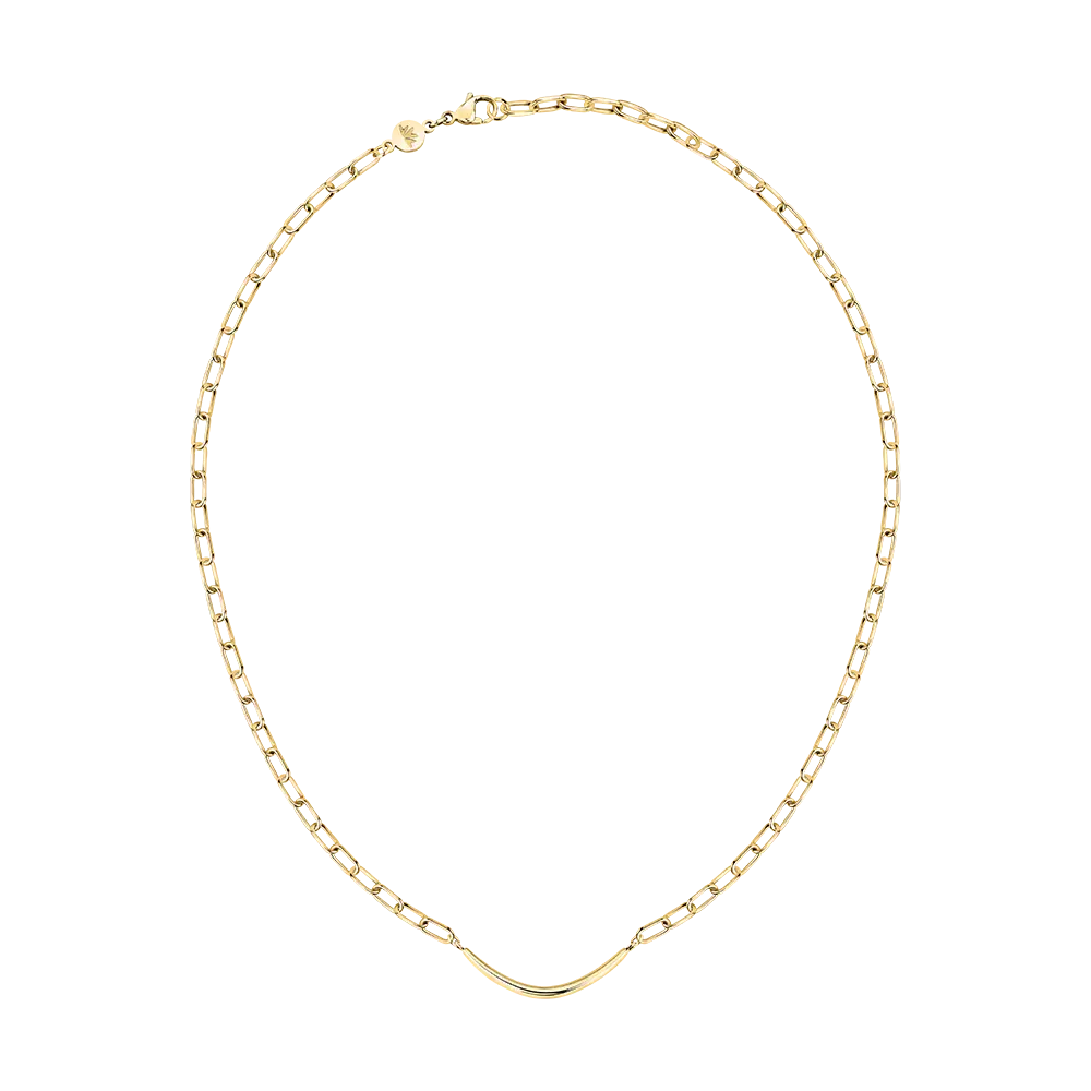 Bold Crystal Pendant Necklaces For Weddings-Women Morellato Gold Necklace