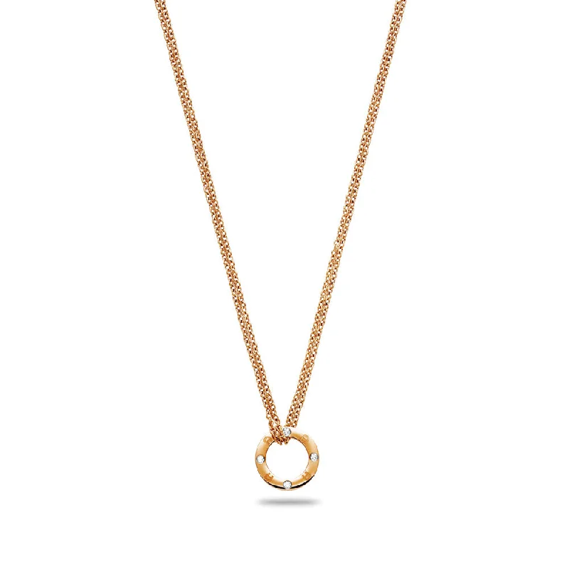 Beautiful Long Pendant Necklaces For Fashionistas-Women Novelty Rose Gold Necklace