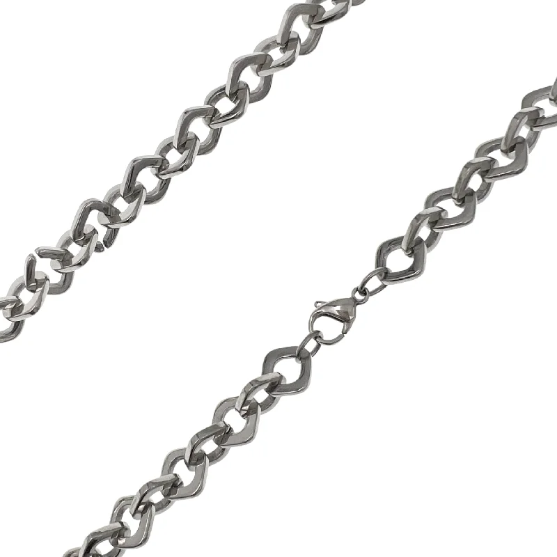 Sparkling Choker Necklaces For Special Occasions-Stainless Steel Necklaces / NCC0029