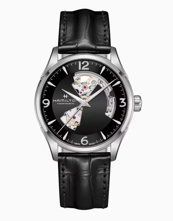 Watches With Triangular Designs-Hamilton -Jazzmaster Open Heart Auto