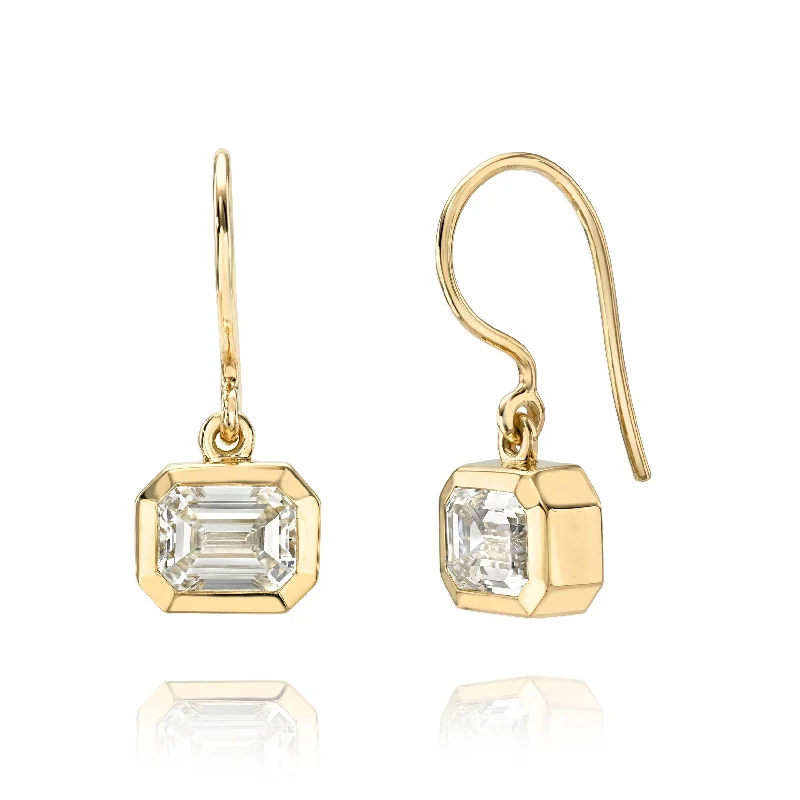 Luxury Diamond Earrings For Anniversary-TEDDI DROPS