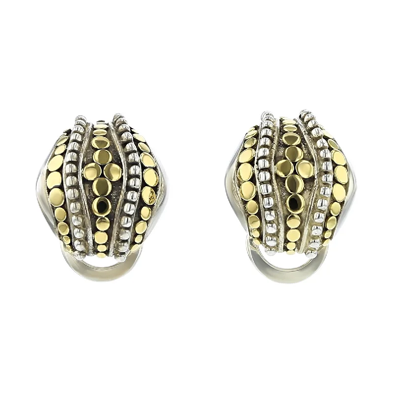 Unique Pearl Earrings For Timeless Style-John Hardy Dot Collection Clip-On Earrings