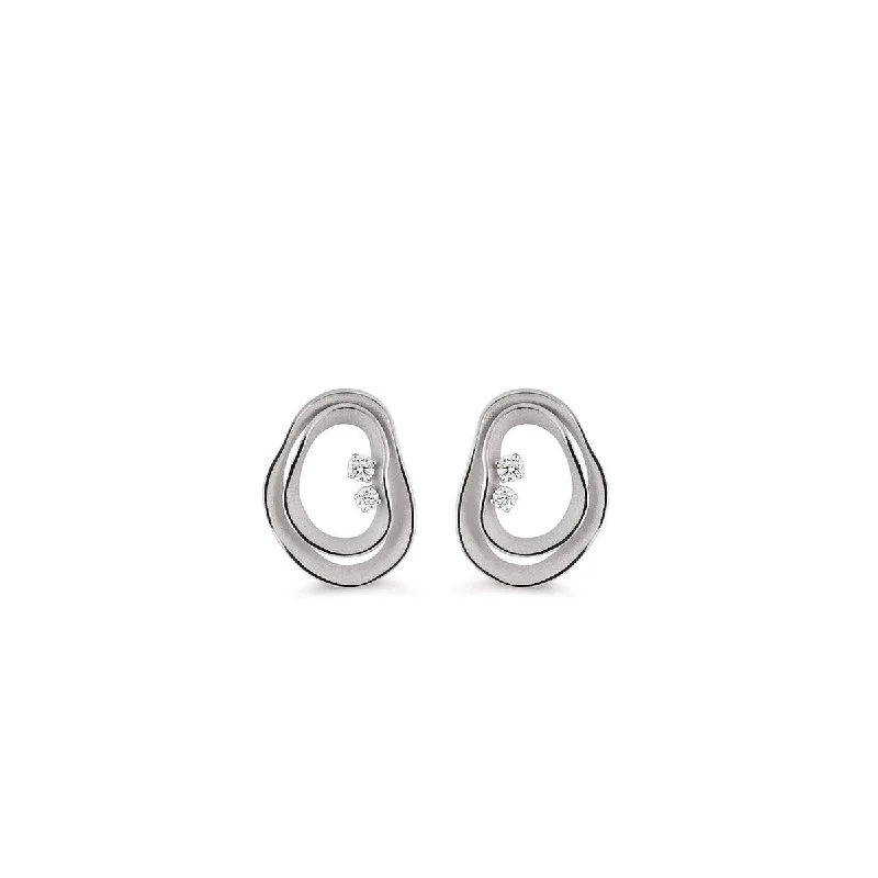 Double Hoop Earrings For Trendy Looks-Embassy Dune Earrings