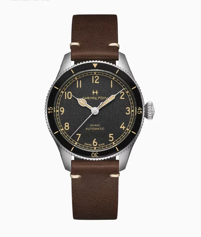 Watches With Birthstone Gems-Hamilton -Khaki Aviation Pilot Pioneer