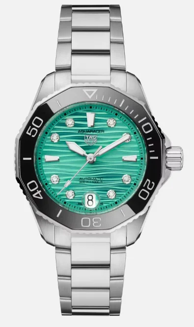 Watches With Topaz Stones-TAG HEUER AQUARACER PROFESSIONAL 300 DATE