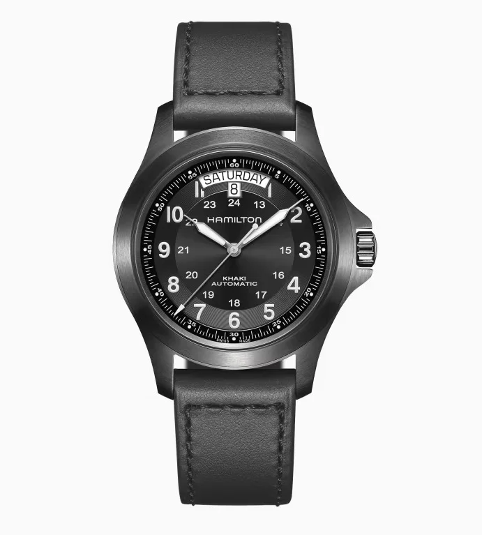 Watches For Spring Trends-Hamilton -Khaki Field King Auto