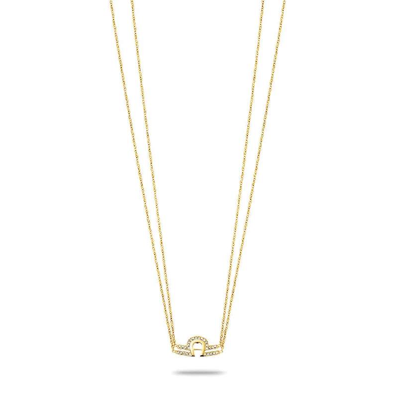 Simple Gemstone Necklaces For Elegant Look-Women Novelty Gold Necklace