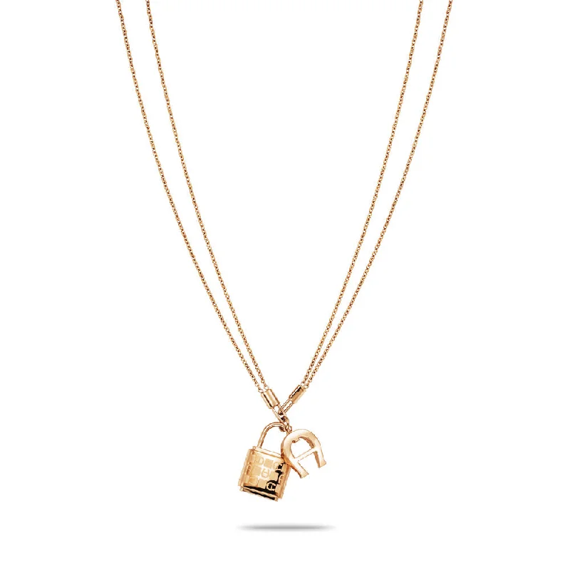 Classic Chain Necklaces For Every Occasion-Women Novelty Rosegold Necklace