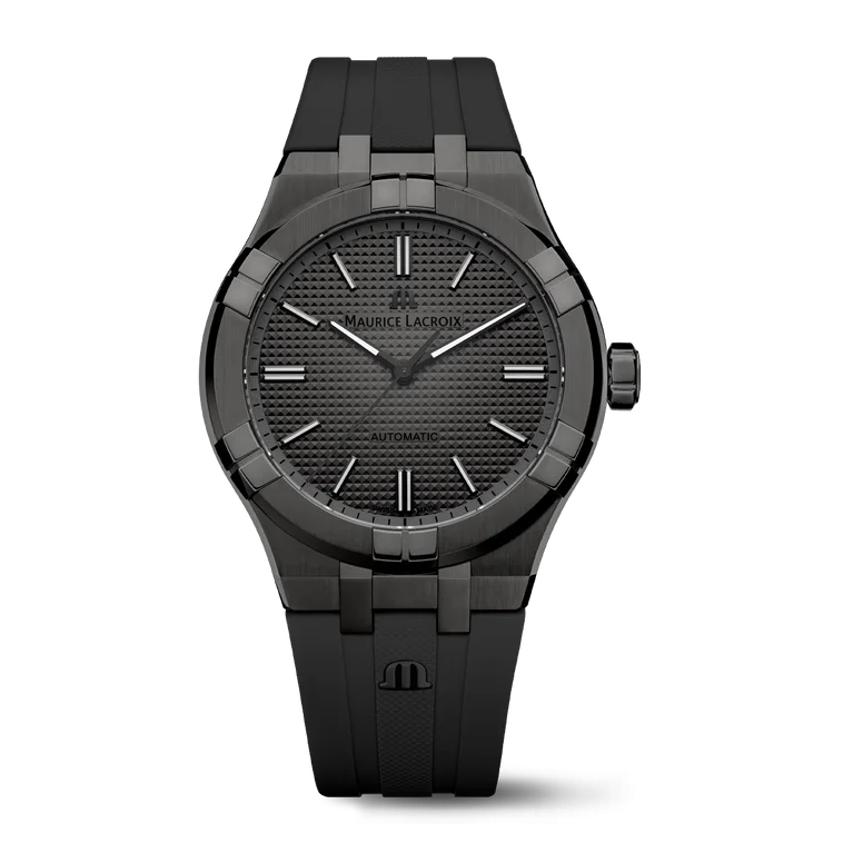 Watches With Inspirational Quotes-AIKON AUTOMATIC 42MM GUNMETAL PVD LIMITED EDITION